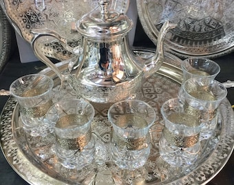 Moroccan Handmade Tea Set