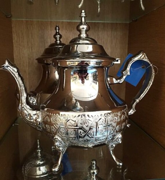 Tea Makers Home & Living Vintage Handcrafted Moroccan Teapot Hand