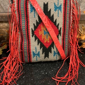 Saddleblanket Purse - Red Devil