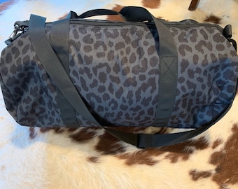 Cheetah Print Duffel Bag