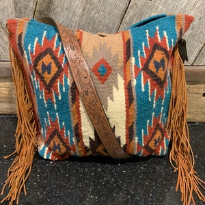 Saddleblanket Purse - Bronc Rider