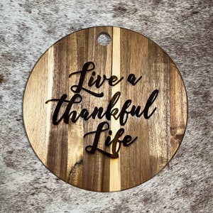 Engraved Cutting Board