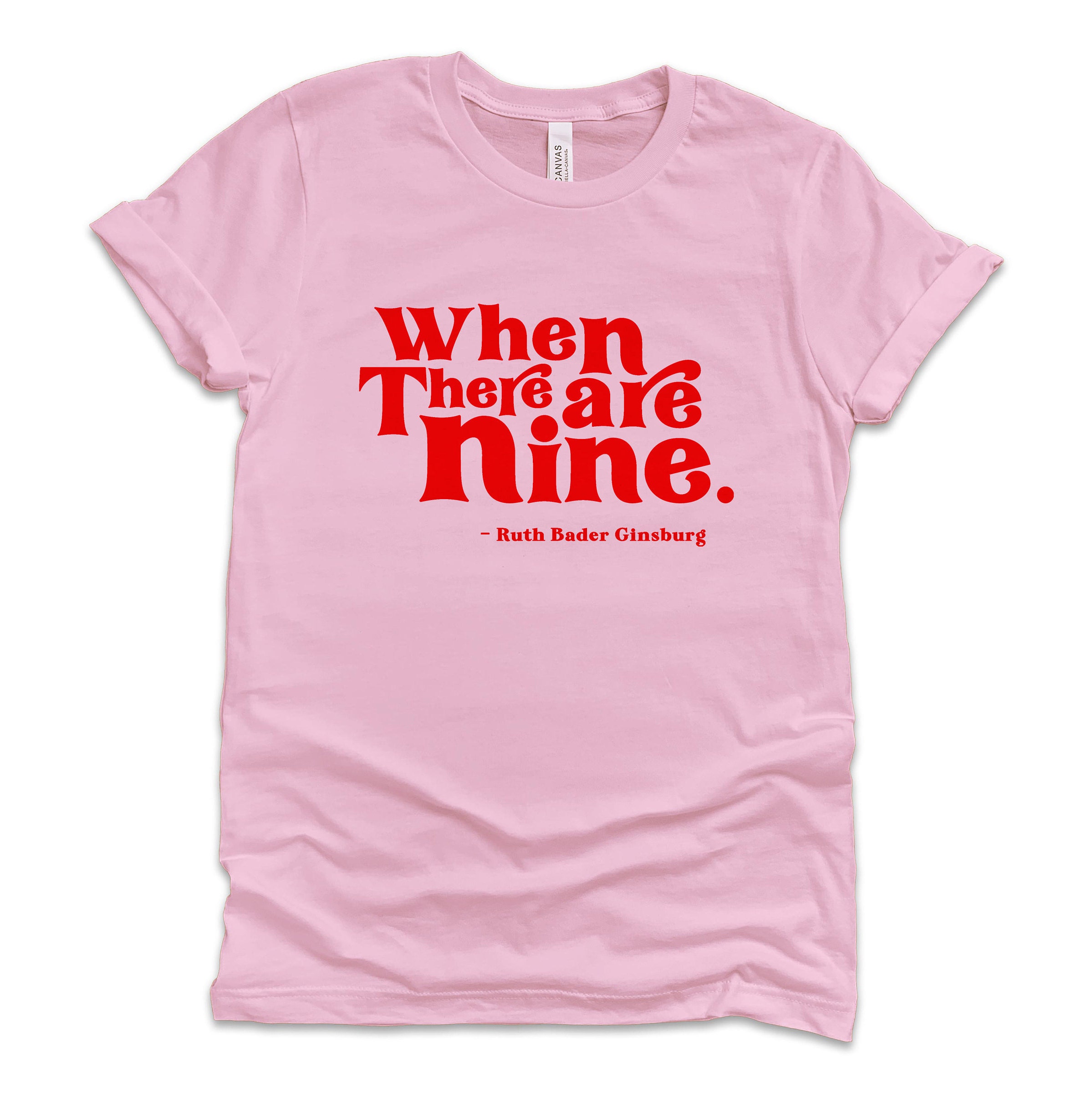 Ruth Bader Ginsburg Tshirt-RBG Shirt-Feminist Tshirt-Equality | Etsy