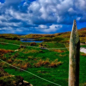 Scotland Landscape Print, Landscape Art Print, Scotland Photograph, Scottish Scenery, Home Decor, Office Decor, Colorful Photography Print