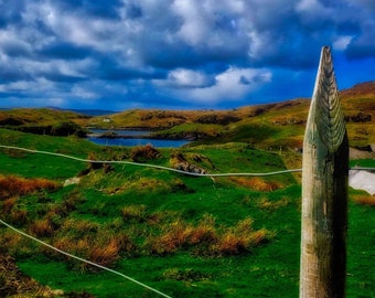 Scotland Landscape Print, Landscape Art Print, Scotland Photograph, Scottish Scenery, Home Decor, Office Decor, Colorful Photography Print