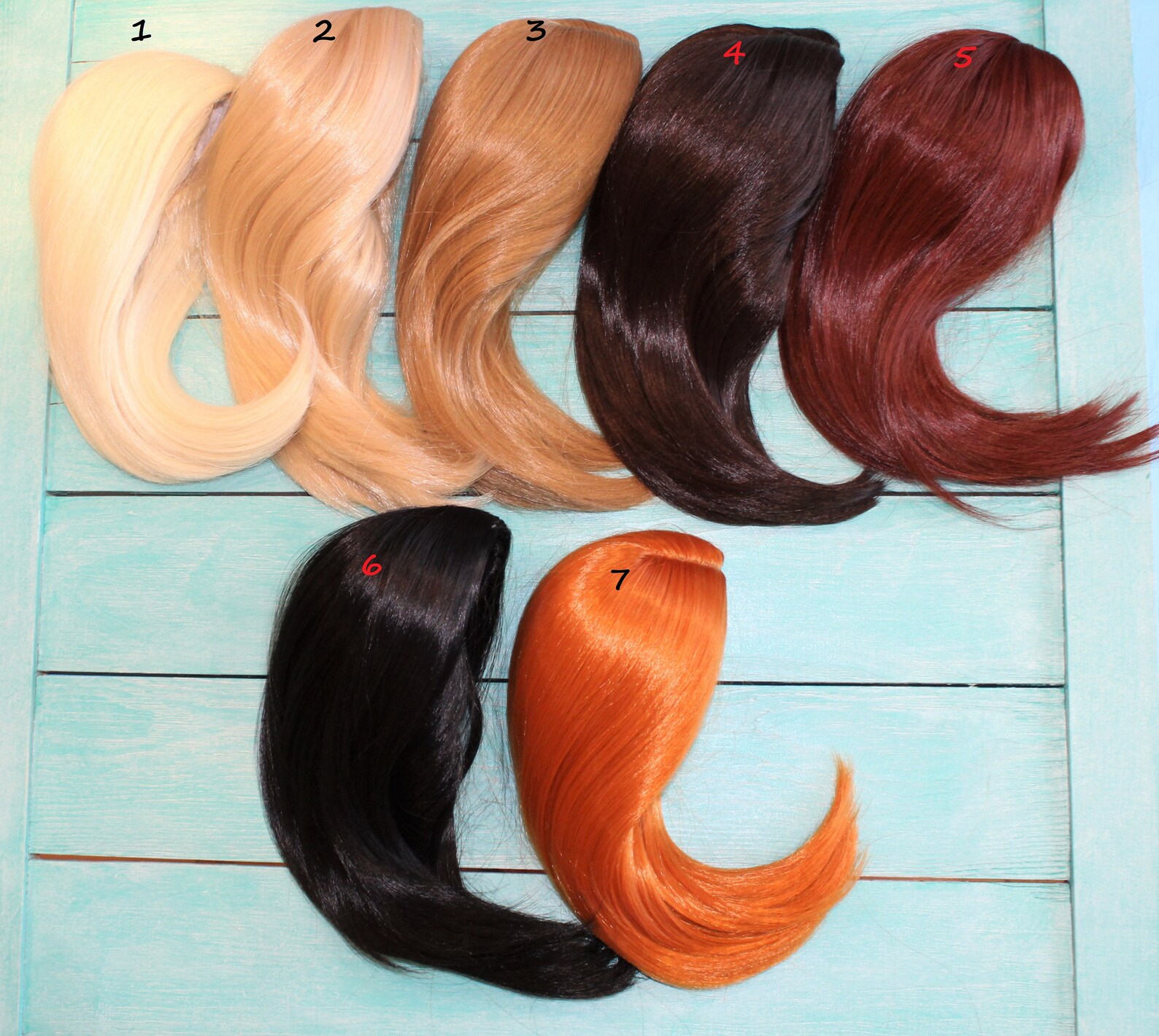 American girl doll wigs Custom doll Natural wig fit most Etsy