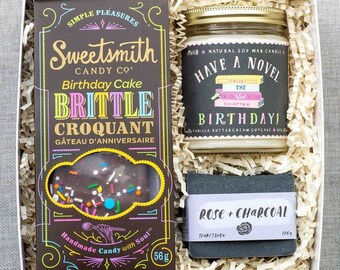 Birthday Gift Box - Birthday Care Package - Best Friend Birthday Gift - Birthday Gifts for Her - Gift Box for Her - Natural Bath and Body