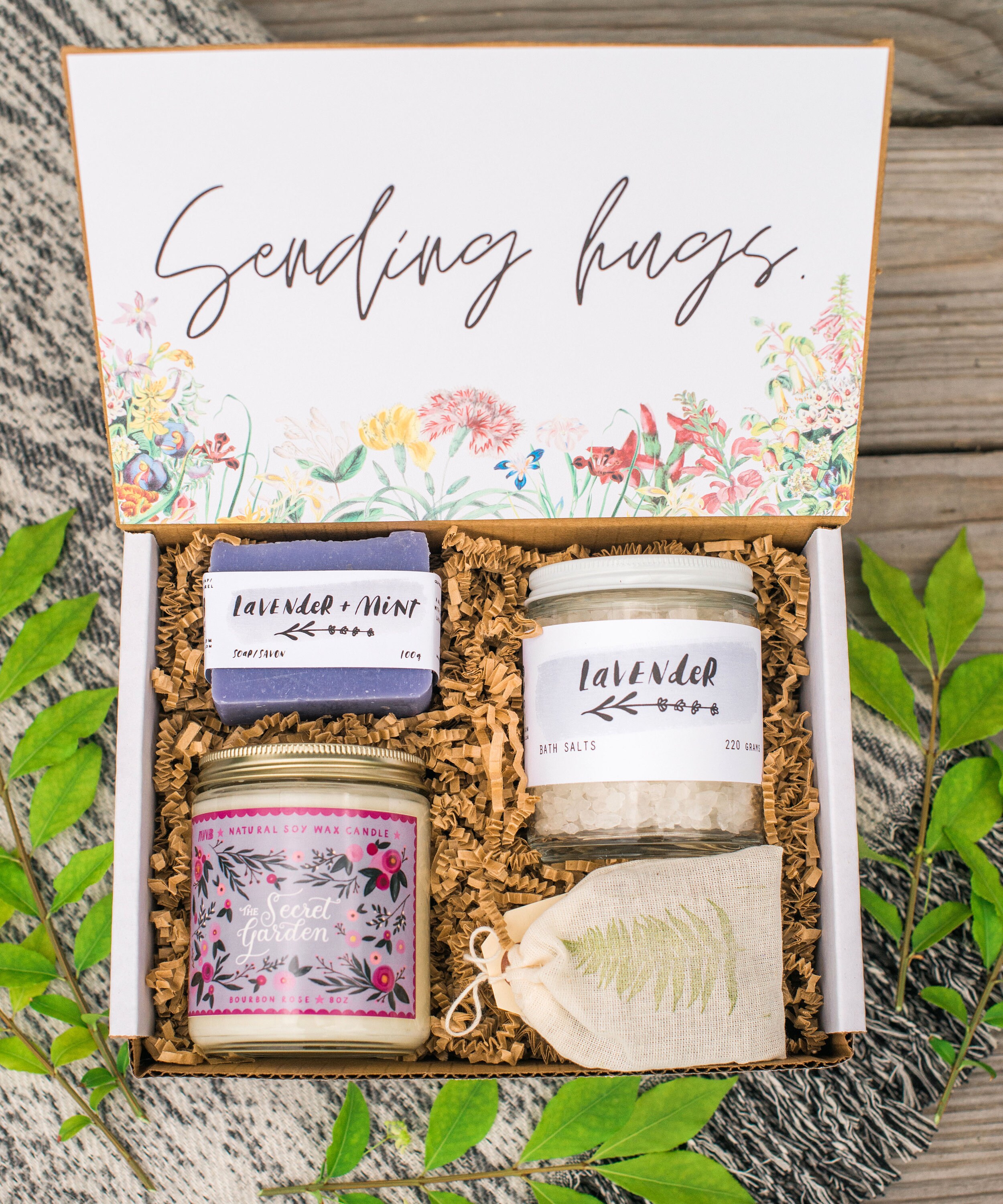 Sympathy Box for Her / Sending Hugs Gift Box / Gift Box for Etsy Canada