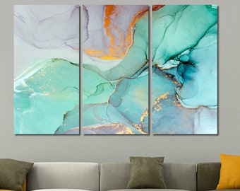abstract wall art etsy