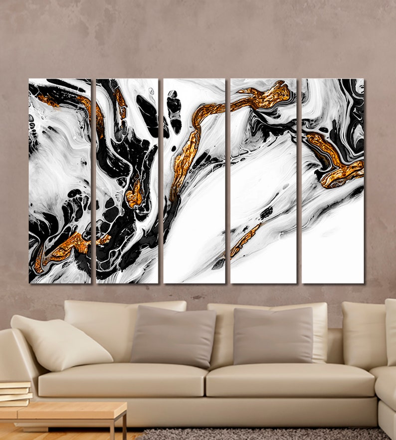Acrylic Wall Art Acrylic Canvas Print Abstract Canvas Print Etsy