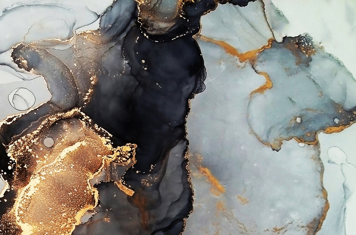 Marble canvas print Marble wall art Contemporary Etsy