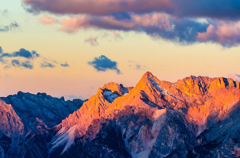 Mountain wall art Mountain canvas print Vertex canvas art Etsy