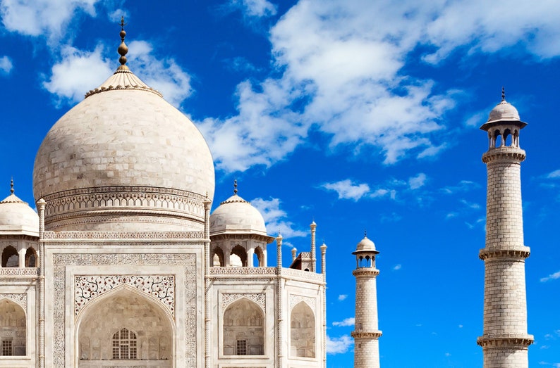 India Canvas Print India Wall Art India Canvas Set 7 Etsy