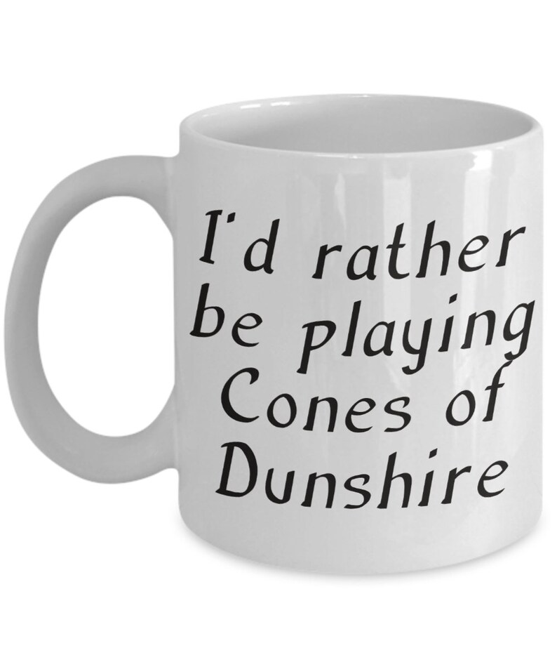 Cones of Dunshire Mug Parks and Rec Inspired Gift Idea for Fans of the