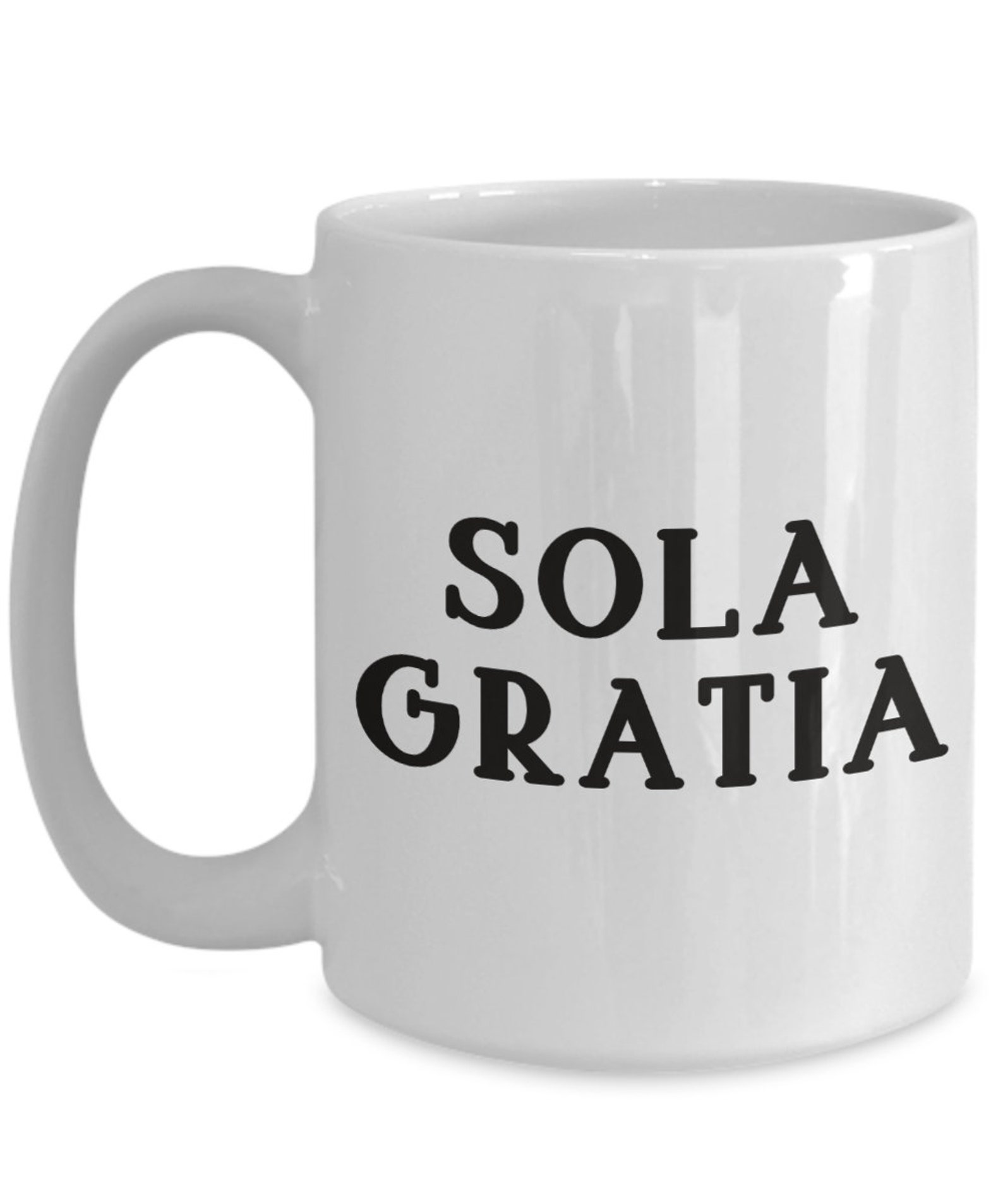 Sola Gratia Mug by Grace Alone Gift Idea for Pastor Sunday - Etsy