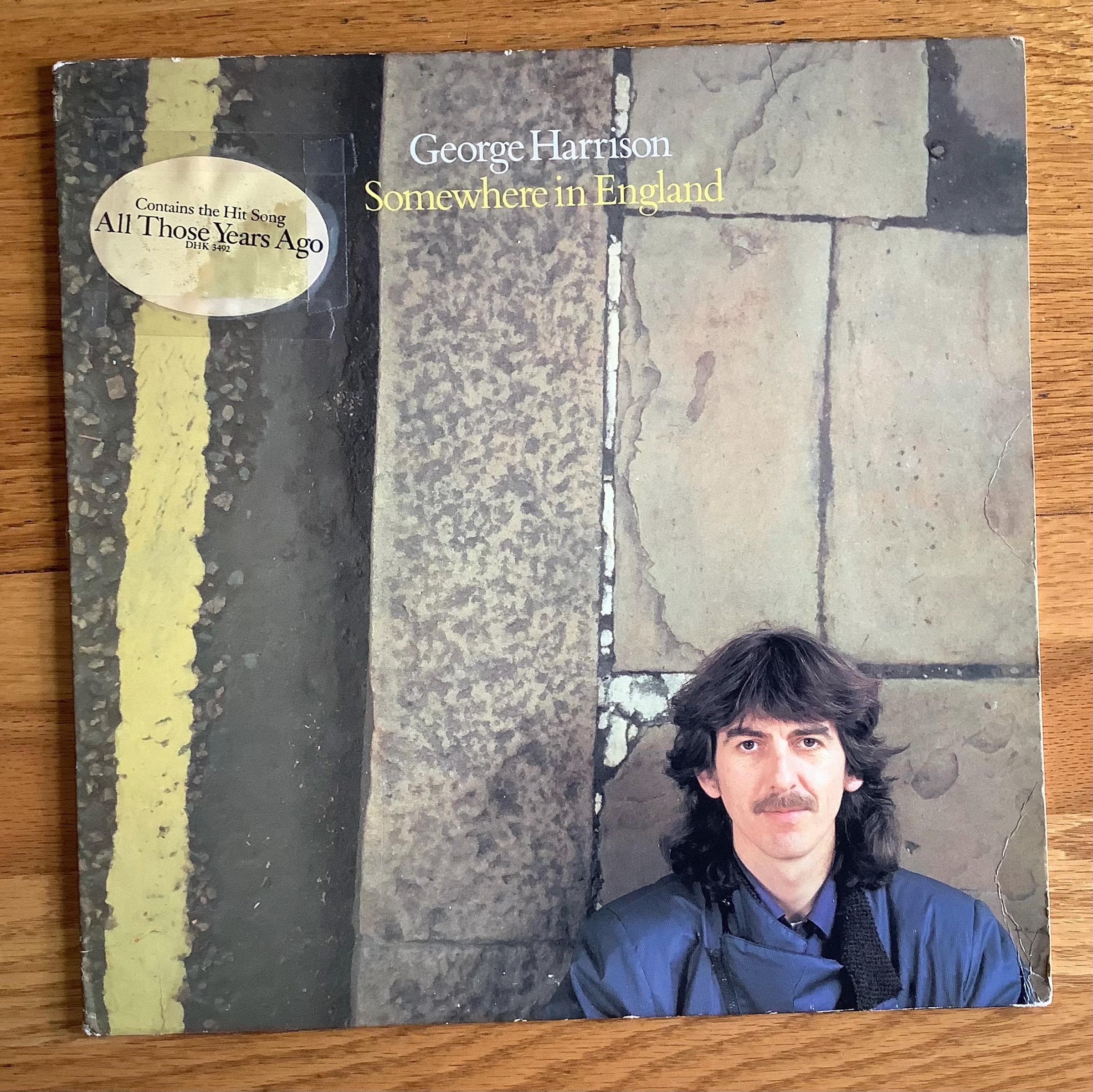 George Harrison- Somewhere in England - Etsy