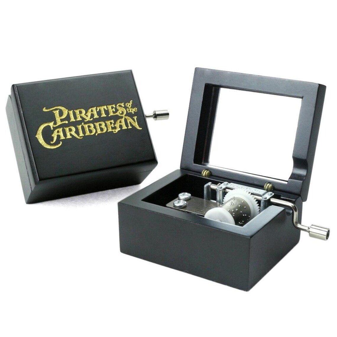 Pirates Of The Caribbean Davy Jones Locket Hand Crank Music Etsy