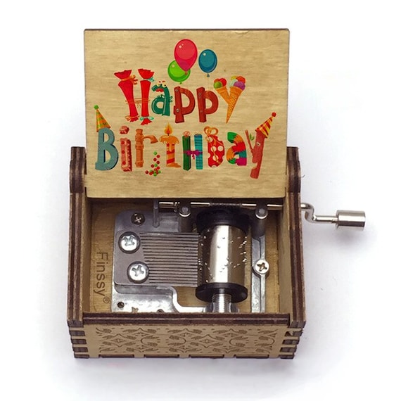 Happy Birthday Music Box Etsy