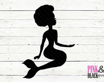 Download Afro mermaid | Etsy