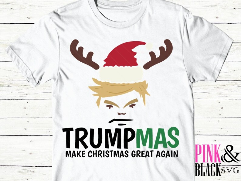 president Trump Trumpmas svg Christmas winter svg