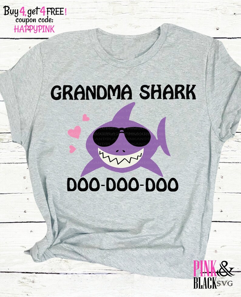 Free Free Shark Doo Doo Svg