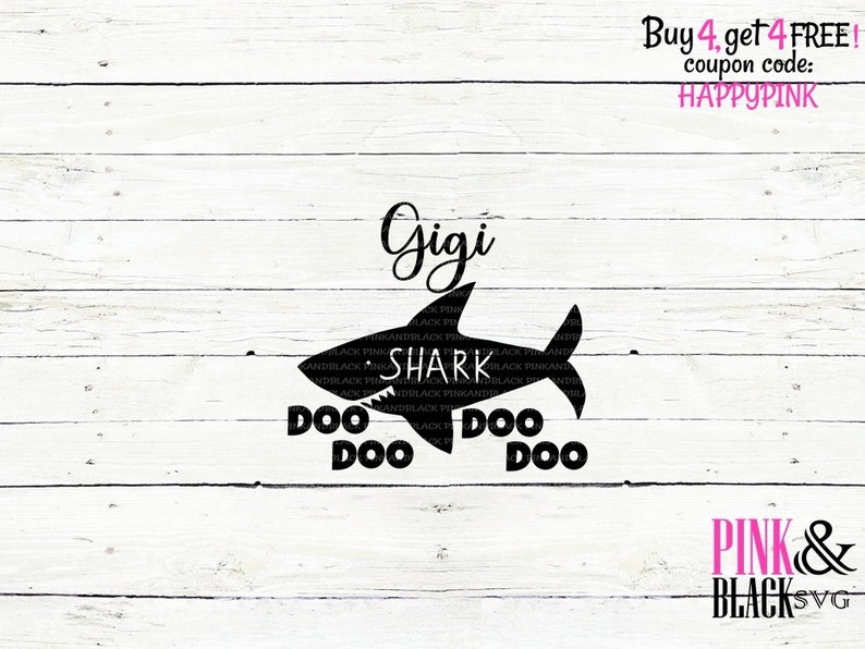 Download Craft Supplies Tools Paper Party Kids Shark Svg Shark Silhouette Svg Doo Doo Doo Svg Shark Commercial Use Svg Gigi Shark Svg Grandma Shark Cut File