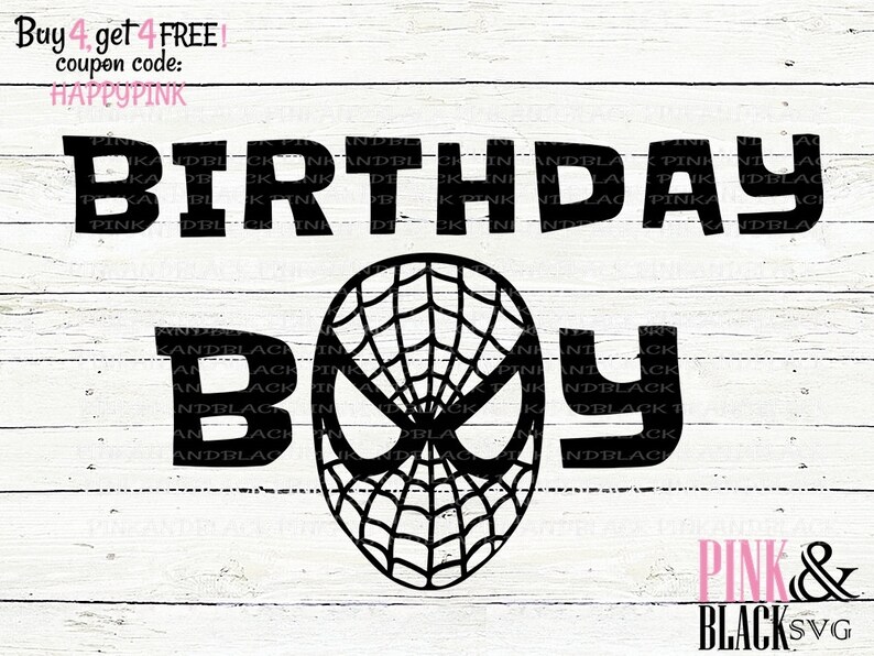 Download Paper Party Kids Spiderman Svg Png Jpg Dxf Spiderman Birthday Boy Svg Instant Download Silhouette Cricut Cut File Birthday Svg Craft Supplies Tools