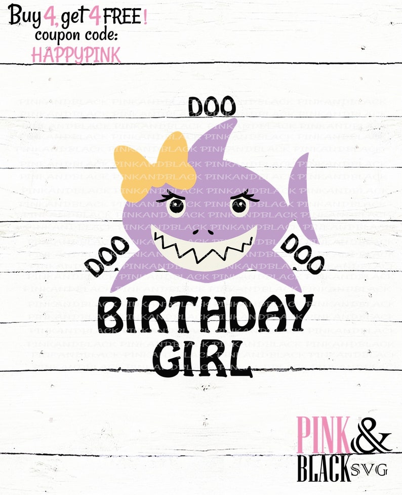 Download Paper Party Kids Instant Download Girl Shark Svg Shark Svg Png Jpg Dxf Birthday Girl Shark Svg Layered Svg Shark Htv Design Silhouette Cricut Cut File Dododo Craft Supplies Tools