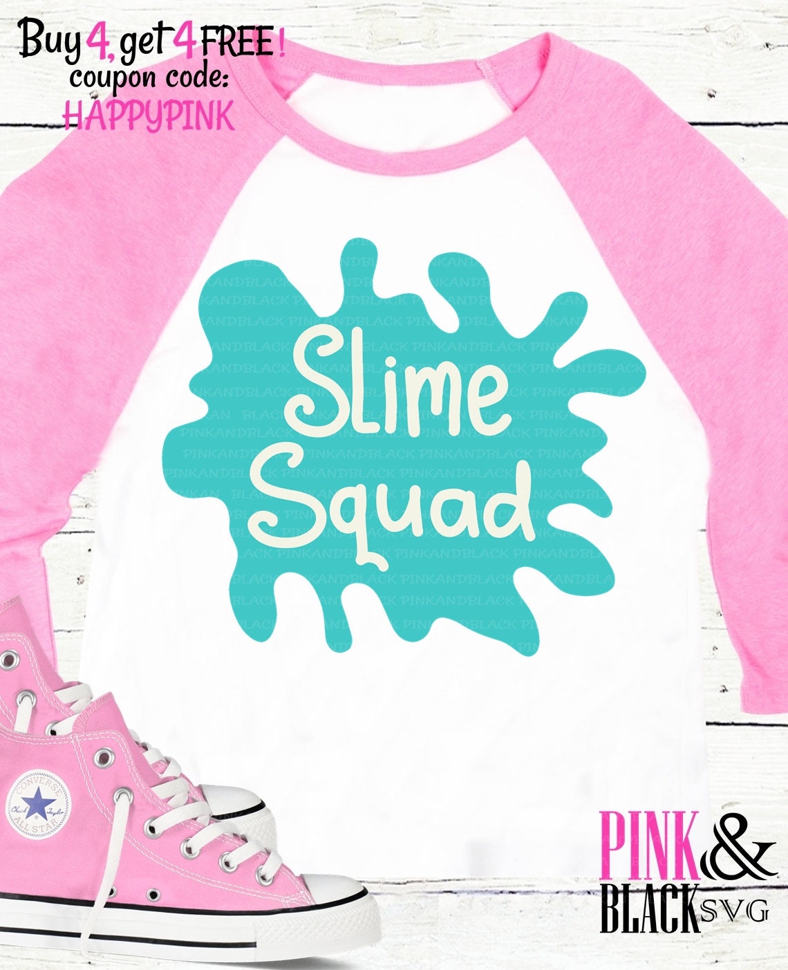 Slime Squad Svgslime Svgpngjpgdxf Slime Shirt Svg Etsy