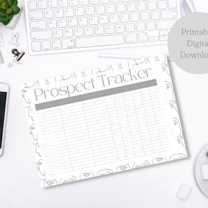 Pacote de marketing de rede Faces | Rastreador de clientes potenciais | Rastreador de clientes | Método Diário de Operações DMO | Pensamentos e afirmações positivas