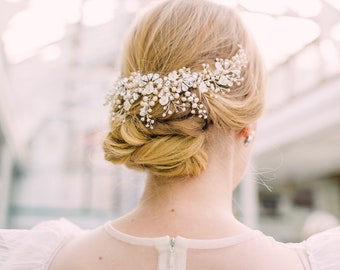 Cordelia Crystal Headpiece