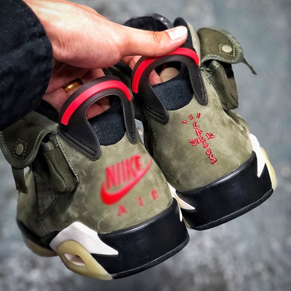 AJ6 Olive - image 4