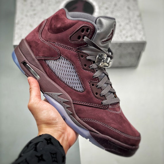 AJ5 Burgundy - image 1