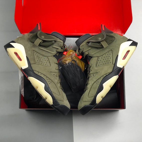 AJ6 Olive - image 2