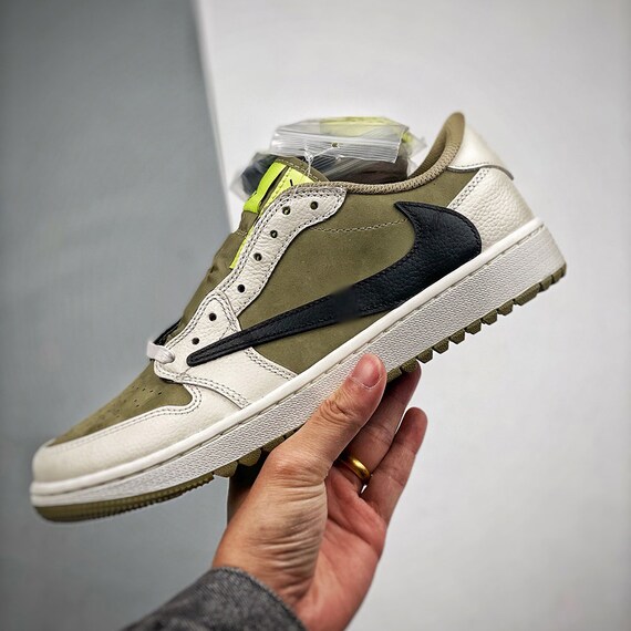 aj1 olive green