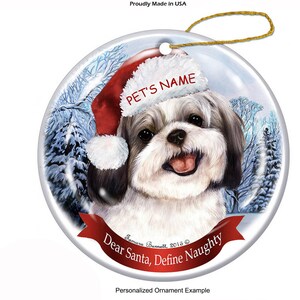 personalized shih tzu items