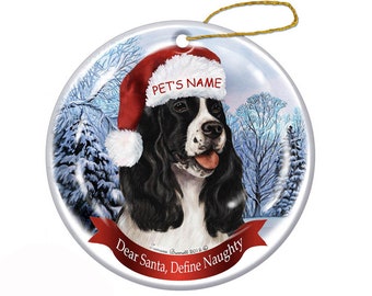 Spaniel Christmas Etsy
