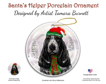 blue roan cocker spaniel gifts