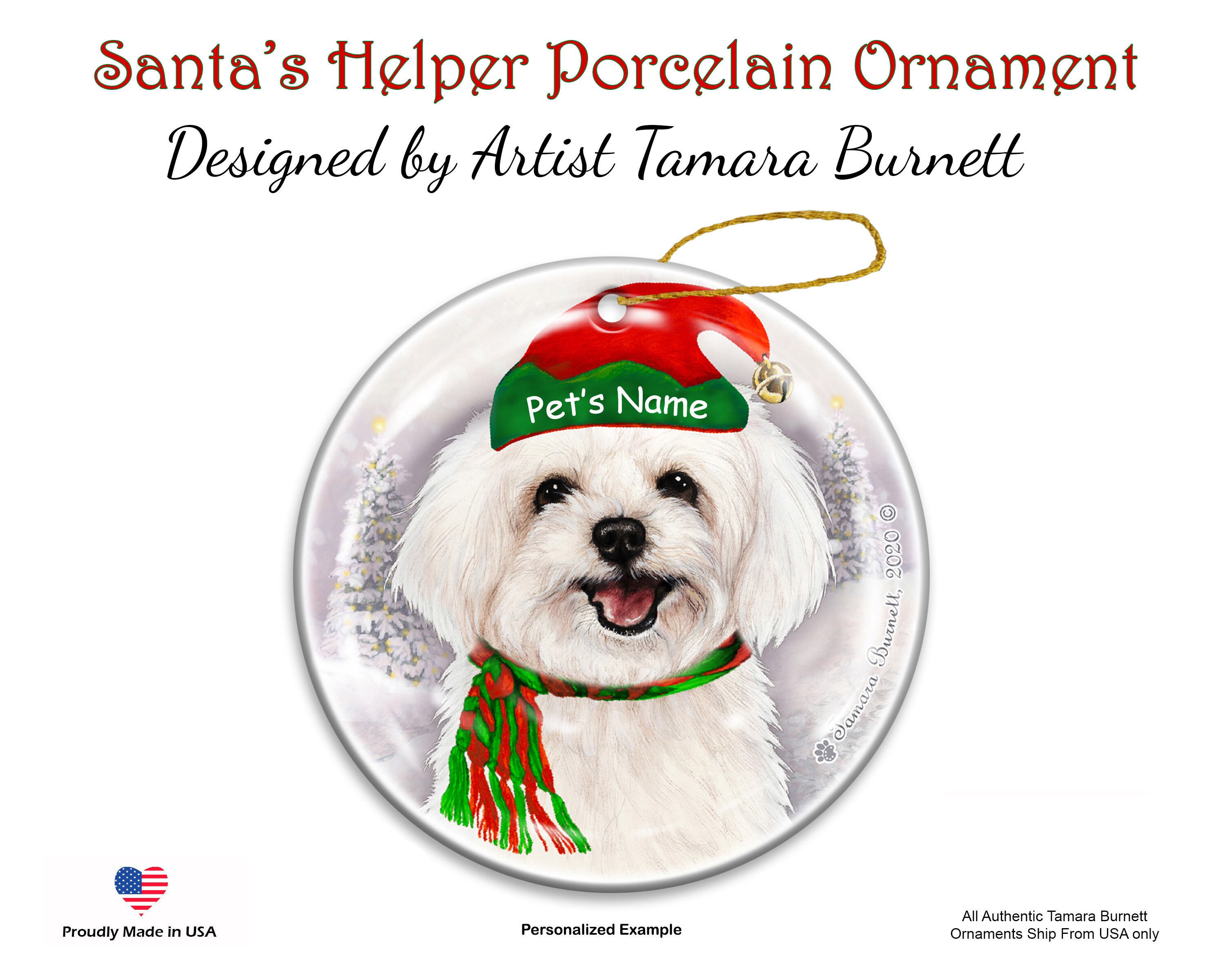 Maltipoo ornament - .de