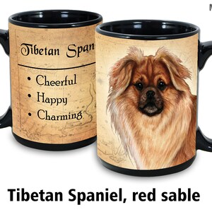 Tibetan Spaniel Fawn Sable 15 oz Coffee Mug - My Faithful Friend