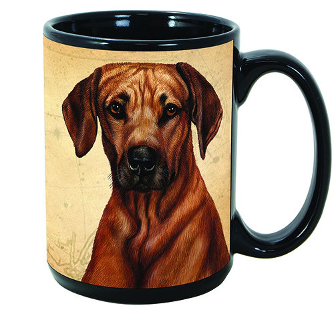 Rhodesian Ridgeback 15 Oz Coffee Mug - My Faithful Friend - Etsy