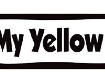 Me encanta mi imán de hueso de labrador amarillo - Empaquetado por personas con discapacidad