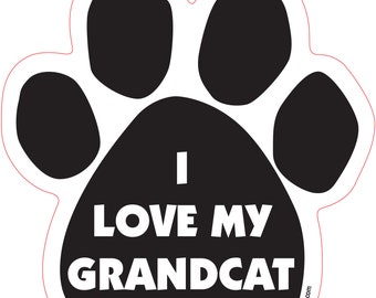 I Love My Grandcat - Packaged By Persons with Disabilities
