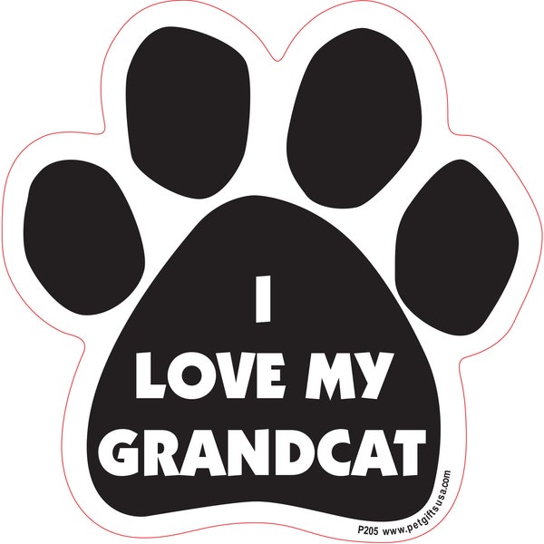 I Love My Grandcat - Packaged By Persons with Disabilities