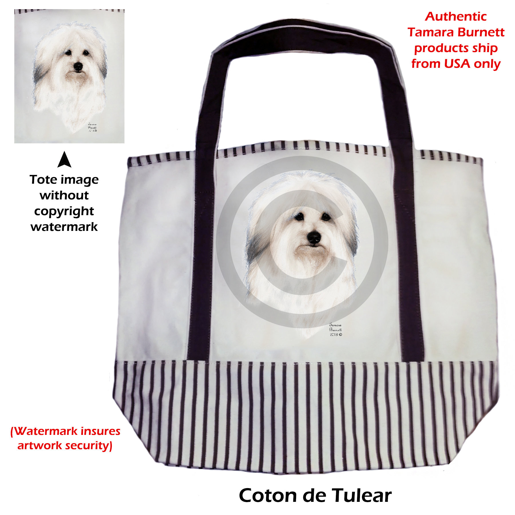 Coton De Tulear Bag