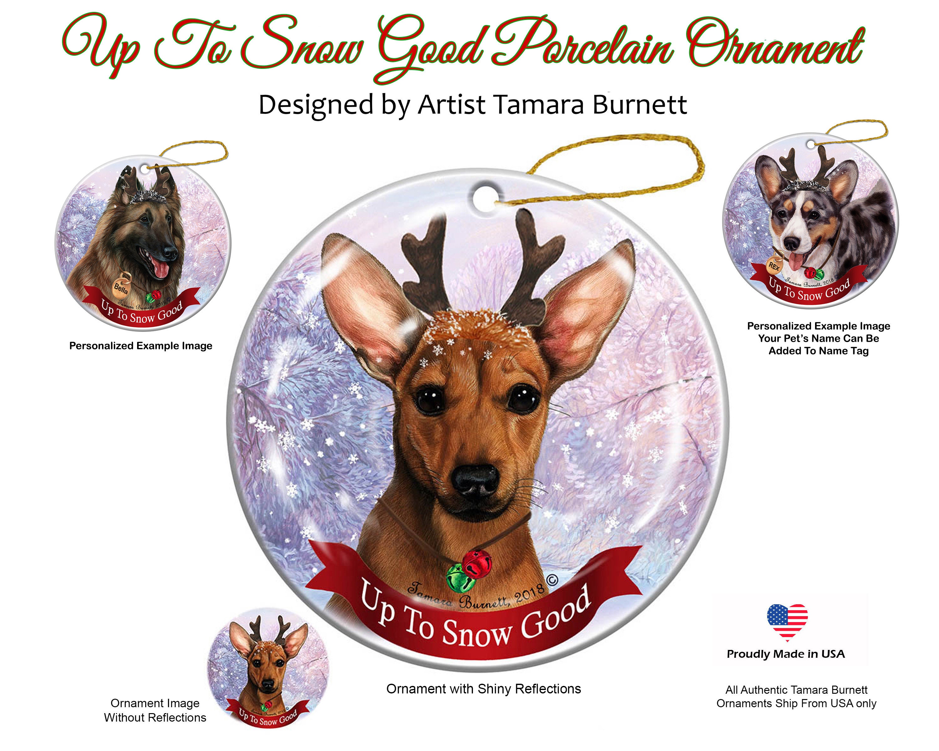 chiweenie ornament