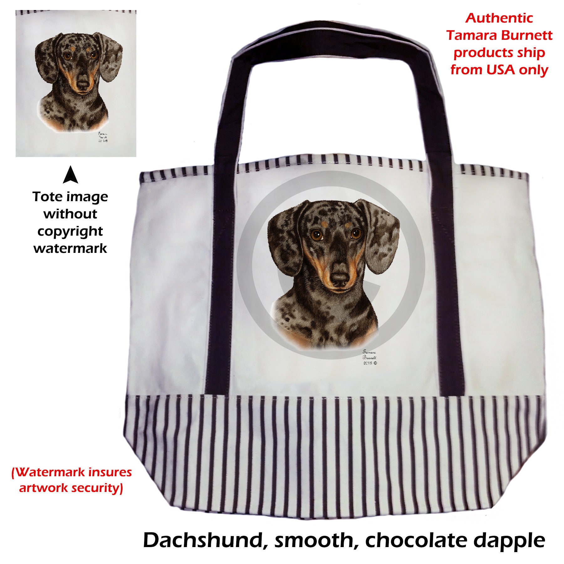 Dachshund Shoulder Bag - Dapple Dachshund Shoulder Bag - Dapple