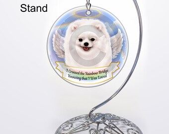 Pommerenwit - herdenkingsornament met personalisatieopties
