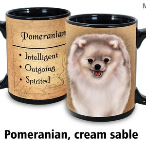 Taza de café de 15 oz de plata de Pomerania - Mi fiel amigo