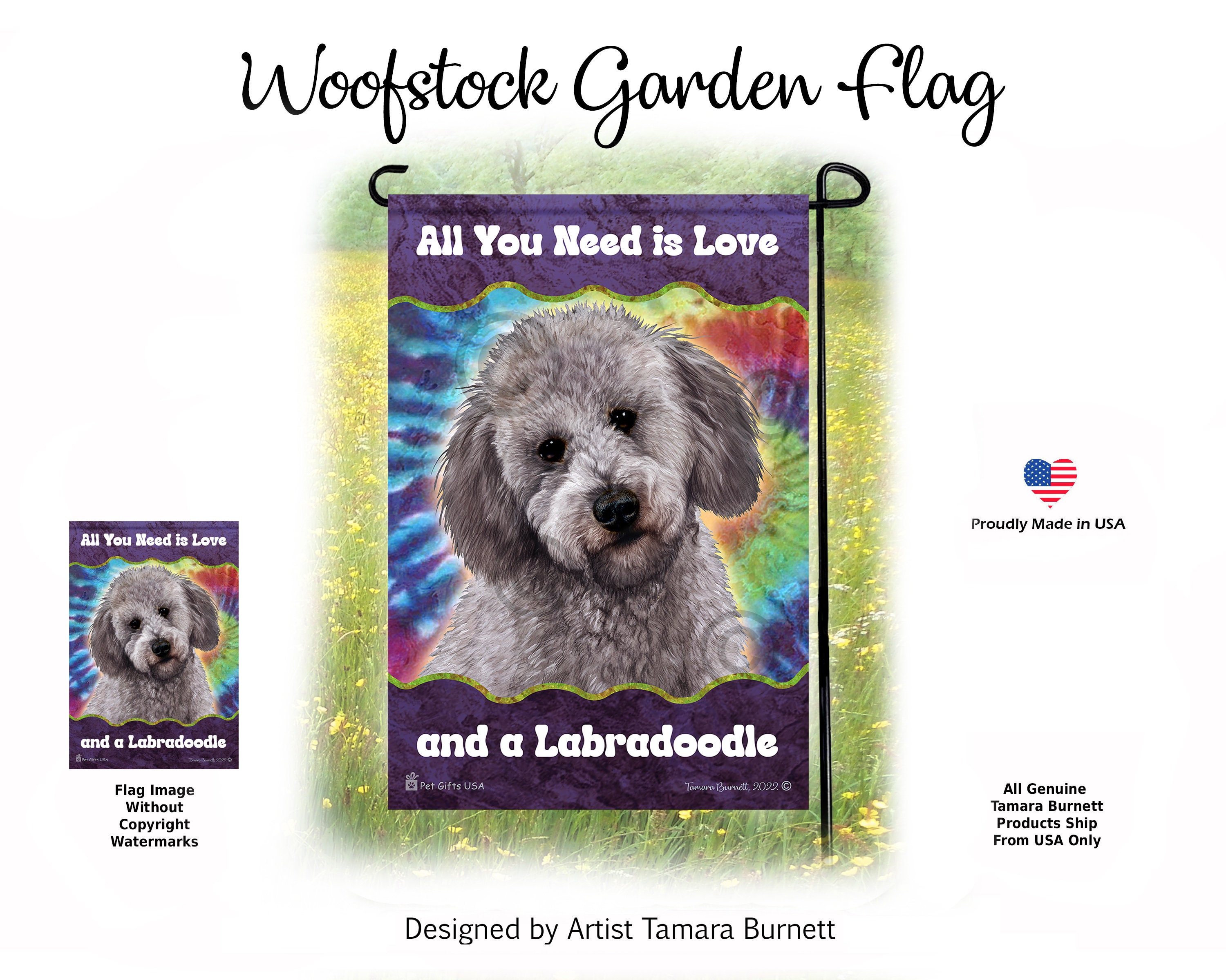 All You Need is Love and a Labradoodle Grey Poodle